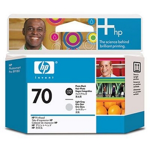 HP 70 Photo Black and Light Grey Printhead (C9407A)